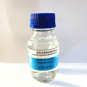 CASE polyol 210 mo te polyurethane elastomer, te whakapiri, te hiri, te paninga parewai me nga taonga whariki