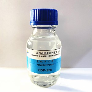 CASE polyol 220 mo te polyurethane elastomer, te whakapiri, te hiri, te paninga parewai me nga taonga whariki